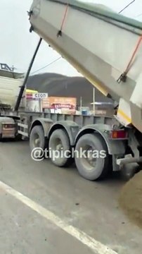 Quand ton camion est trop fatigué et décide d'aller se coucher