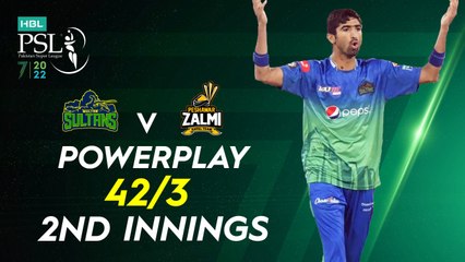 Peshawar Zalmi Powerplay | Multan Sultan vs Peshawar Zalmi | Match 16 | HBL PSL 7 | ML2G