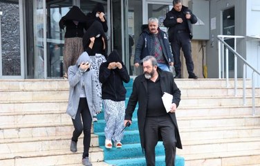 Hırsızlık suçundan yakalanan 5 kişi tutuklandı