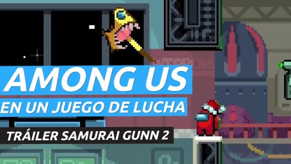 Samurai Gunn 2 - Tráiler PS5 con Among Us y Spelunky