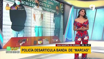 SMP: capturan a peligrosos delincuentes que robaban a bordo de mototaxi