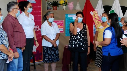 Adultos mayores protagonistas de la escuela de valores en Ocotal