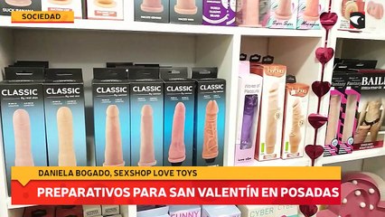Preparativos para San Valentín en Posadas Toys