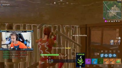 Fortnite Classics: Ninja's 1HP 1v4 Clutch