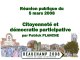 20080305 Citoyenneté et démocratie participative