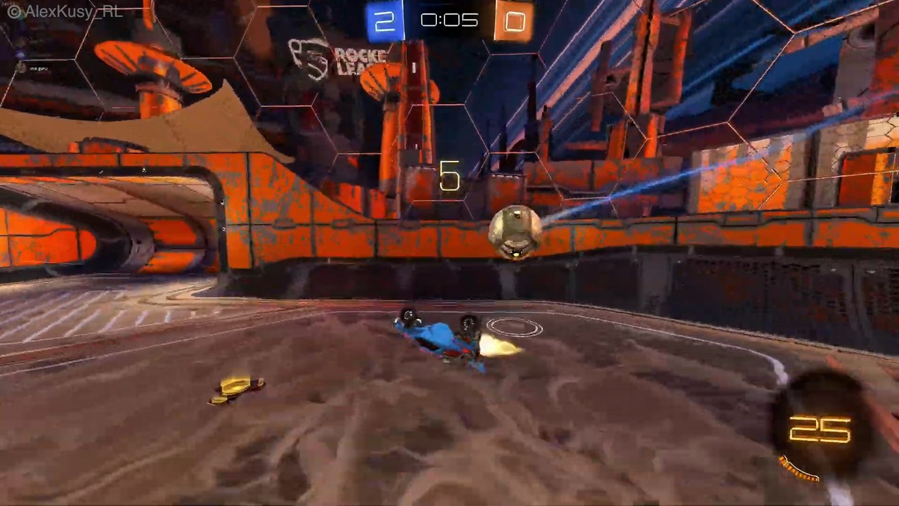 Why score boring open nets when you can do this...