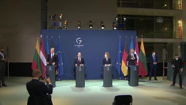 Almanya ve Baltık ülkelerinden Ukrayna krizinde Rusya'ya gerilimi azaltma çağrısı