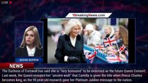 The Duchess of Cornwall has said she is 