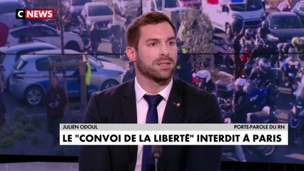 Julien Odoul, porte-parole du Rassemblement national : «Si on veut terminer avec le pass vaccinal, si on veut retrouver un pouvoir d’achat décent, la baisse des taxes notamment sur l’essence et le diesel, il faut voter Marine Le Pen»