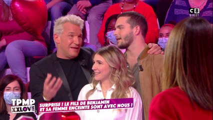 Julien Castaldi et sa fiancée font une surprise à Benjamin Castaldi !