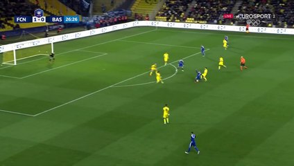 La frappe lointaine de Vincent sur le poteau, Bastia touche du bois à la Beaujoire