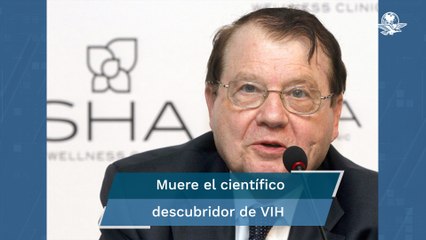 Falleció Luc Montagnier, descubridor del VIH