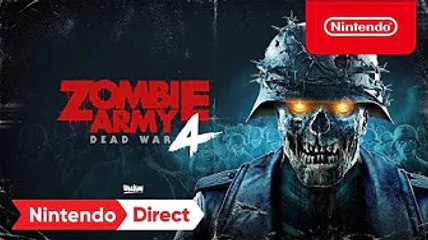 Zombie Army 4: Dead War - Announcement Trailer - Nintendo Switch