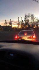 Drivers Throwing Things Ends With Crash