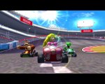 Nintendo 3DS, Mario Kart 7, 50cc Star Cup, Peach Gameplay