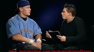 John Cena Outside the ropes 2003