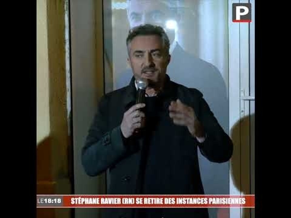 Stéphane Ravier (RN) se retire des instances parisiennes