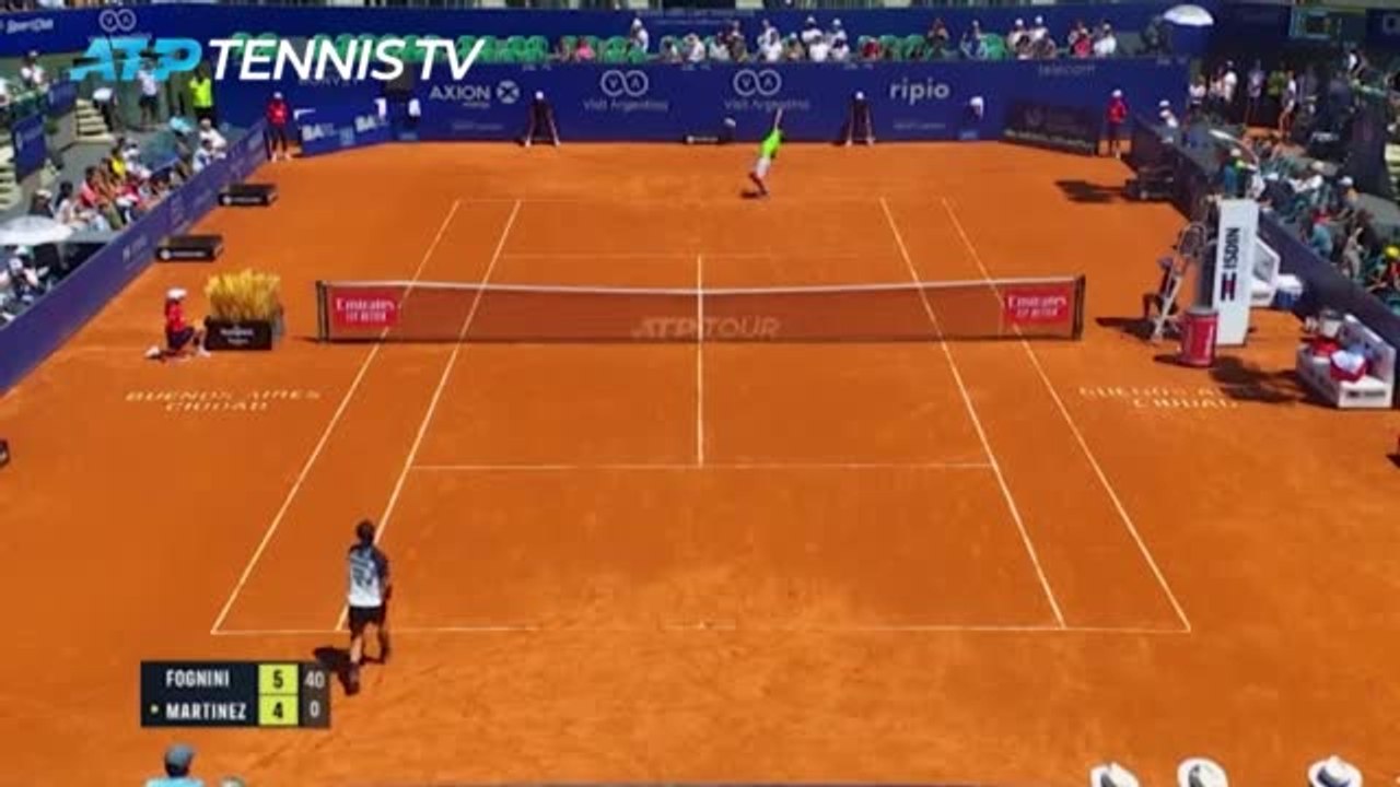 Highlights: Fognini sichert sich Viertelfinale