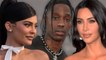Kim Kardashian, Kylie Jenner & Kris Jenner React To Travis Scott Partying With Kanye West