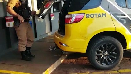 Homem se envolve em colisão, evade-se do local e acaba detido após perseguição da PM