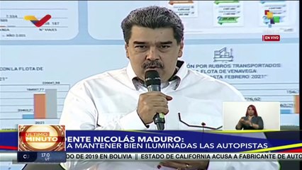 Presidente Maduro interviene en actos por Aniversario de la Gran Misión Transporte Venezuela