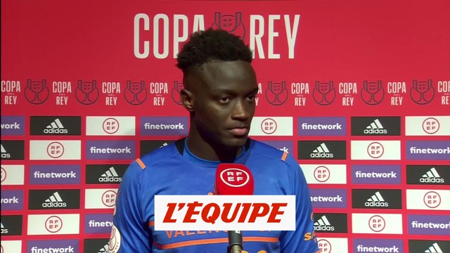 Diakhaby : «On a été solides» - Foot - ESP - Coupe - Valence