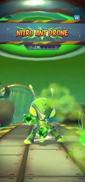 Nitro Ant Drone Battle Run Gameplay On Sewer or Later - Crash Bandicoot: On The Run!