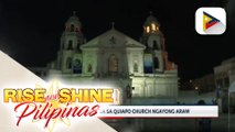 Mga deboto, maagang nagtungo sa Quiapo Church ngayong araw; Mga bata, pinapayagan na ring makapasok sa simbahan