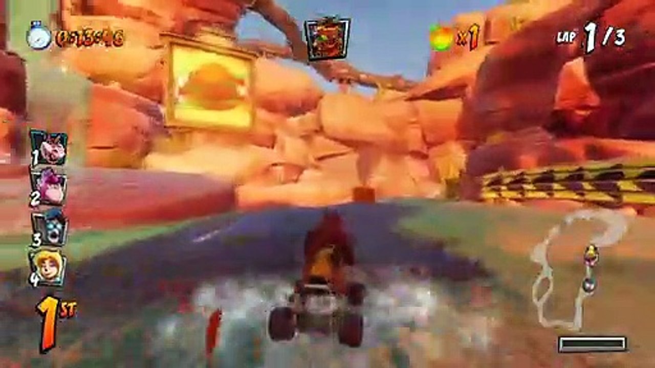 Dingodile's Home CTR Track Gameplay - Crash Team Racing Nitro-Fueled