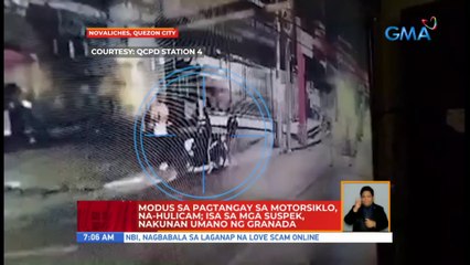 Modus sa pagtangay ng motorsiklo, na-hulicam sa Novaliches | UB