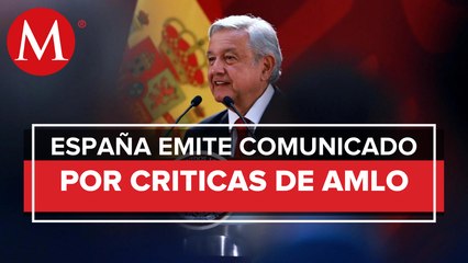 Gobierno de España “rechaza tajantemente” dichos de AMLO sobre relación con México