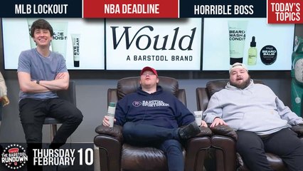 Ben Simmons and James Harden Blockbuster Trade - Barstool Rundown - February 10, 2022