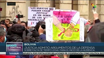 Aplazan el inicio del juicio a Áñez en medio de la tensión en las calles de Bolivia
