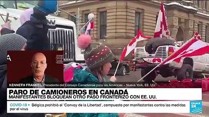 ¿Qué hay de fondo en las protestas canadienses contra las restricciones por el Covid-19?