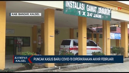 Puncak Pertambahan Kasus Baru Covid-19 di Kabupaten Banjar Diperkirakan Akhir Februari