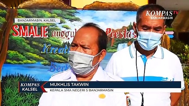 Guru Positif Covid-19, SMAN 5 Banjarmasin Laksanakan PTM Terbatas