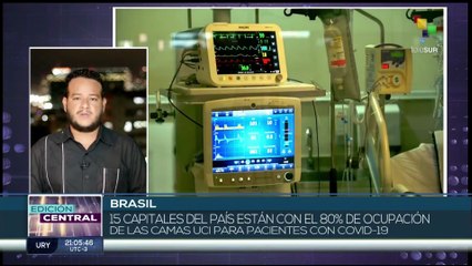 下载视频: Brasil: Hospitales mantienen niveles críticos por la Covid-19