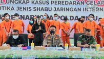 Polda Riau Gagalkan Peredaran Sabu  82,94 Kg