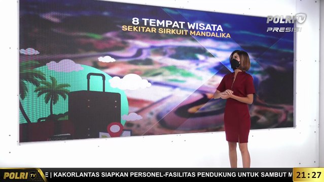 Grafis Sirkuit, 8 Wisata, dan Potensi Wisata Mandalika