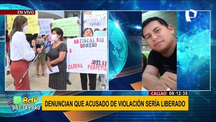 Callao: vecinos y familiares piden que no se libere a violador de una menor