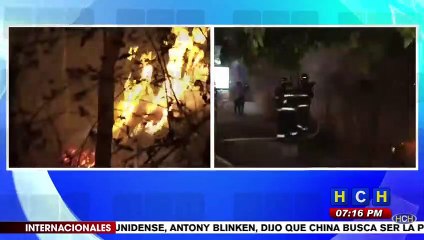 Se registra un incendio en zacatera a inmediaciones del bulevar La Hacienda