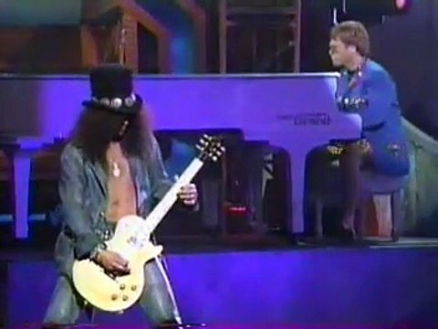 Guns n roses feat Elton John MTV music awards 1992