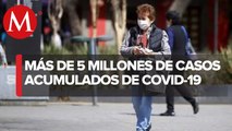 México suma 927 nuevas muertes por covid en un día; cifra más alta en lo que va de 2022