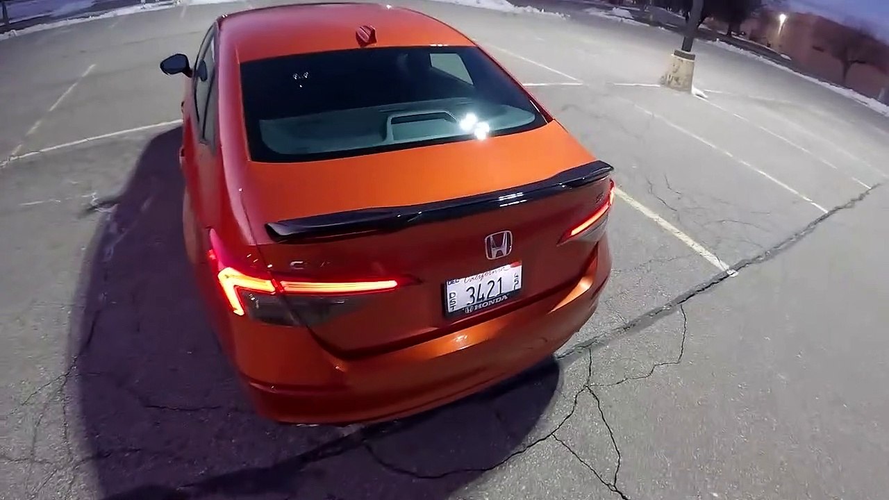 2022 Honda Civic Si - POV Night Drive (Binaural Audio)