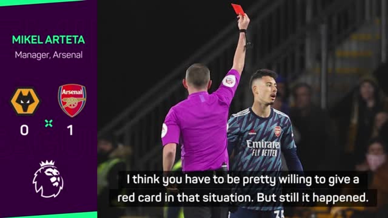 Arteta demanding answers after another Arsenal red card