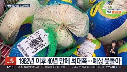 또 40년 만에 최고…새해 인플레 더 심해진 미국