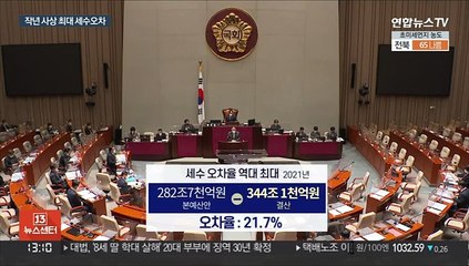 "경기회복 예측 못해서"…초과세수 역대 최대 61조