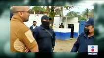 Con golpes, detienen a exmando de Coatzacoalcos acusado de ultrajes a la autoridad