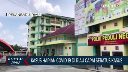 Kasus Harian Covid 19 Di Riau Capai Seratus Kasus