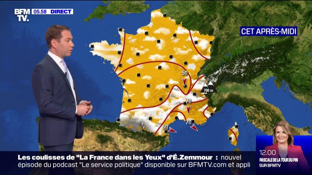 Un temps majoritairement sec et ensoleillé prévu ce vendredi